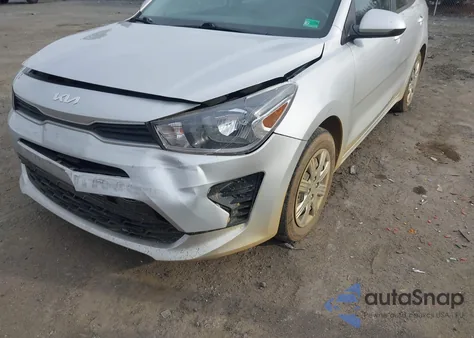 2022 Kia Rio Lx из США, поврежденный, VIN 3KPA24AD4NE473521